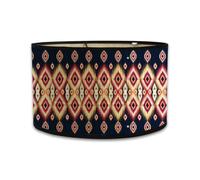 Kioball Abat-Jour Stampato, Ovale, 30 * 30 * 20 Cm, per Lampade Vintage A Candeliere e da