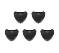 Kioball Astuccio Triangolare per Plettri per Chitarra Stand A Cuore per Plettri per Chitarra Clip Triangolare per Plettri per Chitarra Accessori per Strumenti Musicali
