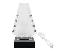Kioball Base Porta Plettri per Chitarra per Riporre e Esporre Plettri Supporto per Plettri per Chitarra Illuminato Supporto per Plettri per Chitarra Elettrica In Acrilico