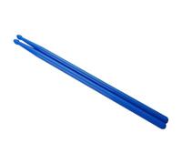 Kioball Batterie e Bacchette, Batteria per Principianti In Nylon, Bacchetta per Batteria [Blu]