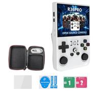 Kioball Console per Videogiochi Retrò Portatile R36PRO da 128GB con Schermo HD da 3,5 Pollici e Supporto per Più di 30 Emulatori.