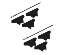 Kioball di Pulizia per Flauto Strumento di Pulizia per Musica A Fiato Panno di Pulizia Set Sonda per Flauto di Pulizia + di Panno Lunghezza 345 mm