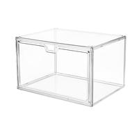 Kioball Espositore Trasparente Modello Scala Scatola di Immagazzinaggio Scatola di Esposizione Burattino A Mano 36x27x22CM