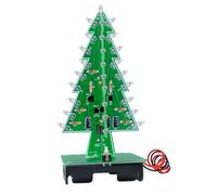 Kioball Kit per Albero di Natale Fai-da-Te con Luci A LED Lampeggianti per Un Divertimento Elettronico Festivo.