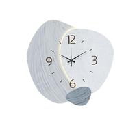 Kioball Orologio da Parete Nordico Home Decor Orologio da Parete Semplice Ticchettio C