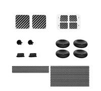 Kioball Per Host Protection Set Antipolvere Tappo Antipolvere + Pulsante Trackpad Sticker + Set di Tappi a Bilanciere in Silicone