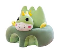 Kioball Sedia di Supporto per Divano per Bambini, Morbido Peluche, Animale da, Sedia per Bambini, per Imparare, Verde
