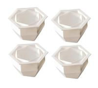 Kioball Stampo per Candele A Forma di Palla di Diamante, Stampo per Mousse al Cioccolato A Forma Geometrica, Kit per La Creazione di Fondente A
