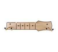 Kioball Supporto da Parete per Chitarra In Legno con Porta Plettro per Chitarra Acustica o Elettrica, Ukulele, Basso Stile 2