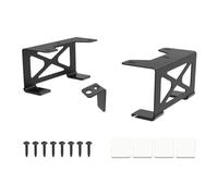 Kioball Supporto Regolabile Sicuro per Console da Gioco la Scrivania, Mensola per PC Desktop, Organizzatore di Archiviazione per Sistemi di Gioco.