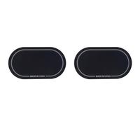 Kioball Toppa per Grancassa, Accessori per Strumenti A Percussione per Pelli, Toppe per Grancassa Nere 10 X 18 Cm