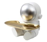 Kioball Vassoio Astronauta Vassoio Astronauta Vassoio Snack Set per Ufficio Camera da Letto Decorazione Statua Scultura in Resina A Tema Spaziale