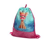Kiokids Borsa Da Spiaggia Animali Fucsia