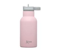 Kiokids Bottiglia Rosa In Acciaio Inox 350ml