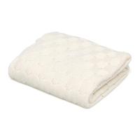 Kiokids Copertina in Bambù Crema Traforata 100% Bambù Naturale 80 x 110 cm