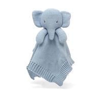 Kiokids Doudou Di Elefante In Cotone Blu