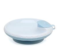 Kiokids Piatto Térmico Con Ventose Blu