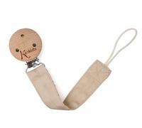 Kiokids Pinza Porta Succhietti Legno Beige