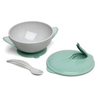 Kiokids Set Ciotola E Cucchiaio Sage 300ml