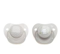 Kiokids Set Di 2 Succhieto Elefante Grigio