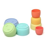 KIOKIDS Set di secchi in silicone per il bagno del bambino