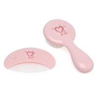 Kiokids Set pettine e spazzola rosa