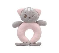 Kiokids Sonaglio-peluche Gattino Rosa Per I Bambini