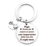 Kiopdse Regalo Festa Del Papà,Idee Regalo Papà Regalo Portachiavi Papà Natale Papà Regalo Compleanno Papà Regalo Di San Valentino Regali Per Papà Da Parte Di Figli E Figlie