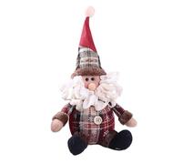Kioriur A Forma di Cervo Santa Pupazzo di Neve Decorazione di Natale Regalo Nuovo Anno Decorazione della Casa di Natale Decorativi da Appendere