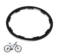Kioriur Distanziatore per cassette per biciclette - Guarnizione di sterzo della bicicletta, guarnizioni per rondella 'asse della pedivella della bicicletta in lega di alluminio per mountain bike