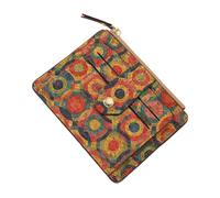Kioriur Portefeuille De Carte De Crédit - Portefeuille Pour Cartes Pour Femmes, Portefeuille Porte-Cartes Pour Femme | Portefeuille Porte-Cartes Fin Marron Pour