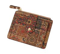 Kioriur Portefeuille De Carte De Crédit - Portefeuille Pour Cartes Pour Femmes, Portefeuille Porte-Cartes Pour Femme | Portefeuille Porte-Cartes Fin Marron Pour