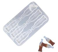 Kioriur Stampi al cioccolato in silicone, stampi per caramelle gommosi, stampo in silicone alimentare resistente al calore, per caramelle, gelatina, gommoso, fondente