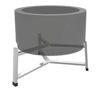 Kioriur Supporto per fuoco, supporto per fuoco da campeggio - supporto da cucina per in acciaio inossidabile | Attrezzatura da cucina per fuoco di campo, accessorio per, accessorio per