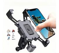 Supporto Telefono Bicicletta Supporto Telefono Motociclo Mtb Bici Moto Manubrio Holder Supporto Porta Cellulare 360° Ruotabile Smartphone Universale per iPhone Samsung Galaxy Huawei Xiaomi Oppo Ecc