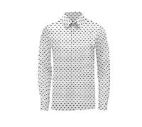 Kiosa by Matteo Bosio Camicia in Cotone Collo Italiana, Papillon, 40 Unisex-Adulto