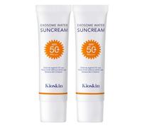 Kioskin Exosome Water Crema Solare SPF50+ P 50ml x2 | No White Cast, Uso...