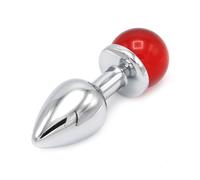 Kiotos Anal Plug Ball Gem Red