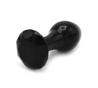Kiotos Glass Plug Crystal Gem Black