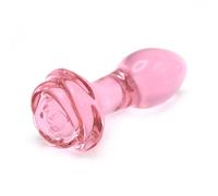 Kiotos Glass Plug Rose Pink