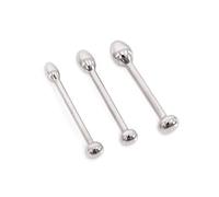 Kiotos Steel Urethral Trainer Kit 3 Solid Tear Penisplugs