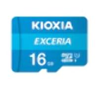 KIOXIA 16GB EXCERIA microSD Memory Card U1 Class 10 100MB/s Max Read Speed, Full HD Video Recording