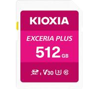 Kioxia EXCERIA PLUS 512 GB SD UHS-I Classe 10 (Kioxia 512GB Exceria plus U3 V30 SD Card) - Nouvo