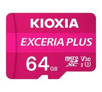 Kioxia Exceria Plus memoria flash 64 GB MicroSDXC UHS-I Classe 10 ( LMPL1M064GG2 )