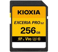 KIOXIA EXCERIA PRO G2 SDXC UHS-II V60/V90 64GB-512GB 300-310MB/s 5 anni di...