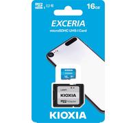 Kioxia Exceria Micro Sdhc 16gb Class 10 Uhs-1 One Size Black
