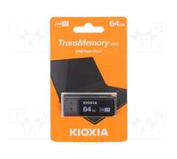 Chiavetta USB 3.2 Kioxia TransMemory U301 da 64 GB Nera