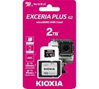 KIOXIA MICRO SD 2TB EXCERIA PLUS G2 UHS-I C10 CON ADATTATORE