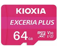 KIOXIA SD MicroSD Card 64GB 100MB/s Kioxia Exceria Plus U3 V30 4K Video Recording