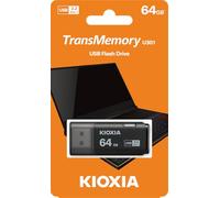 Chiavetta USB 3.2 Kioxia TransMemory U301 da 64 GB Nera